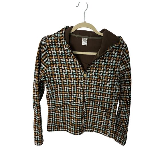 Burton multi color plaid ski/snowboard jacket size ladies medium - Picture 1 of 9